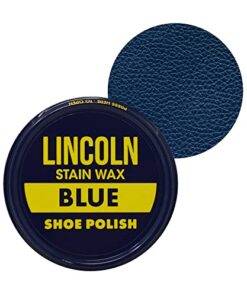 Lincoln Stain Wax Shoe Polish – 2-1/8 oz (Blue)