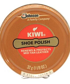 KIWI Mid Tan Shoe Polish 32g (1-1/8 Oz.)