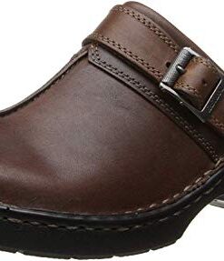 Eastland womens Mae clogs and mules shoes, Brown, 8 US