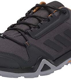 adidas mens Terrex Ax3 Hiking Shoe, Grey/Black/Mesa, 10.5 US