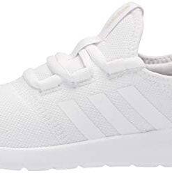 adidas womens Cloudfoam Pure 2.0 Running Shoes, White/White/Grey, 9 US