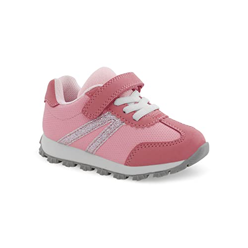 Simple Joys by Carter’s Bailey Athletic Sneaker Running Shoe, Pink, 11 US Unisex Little Kid