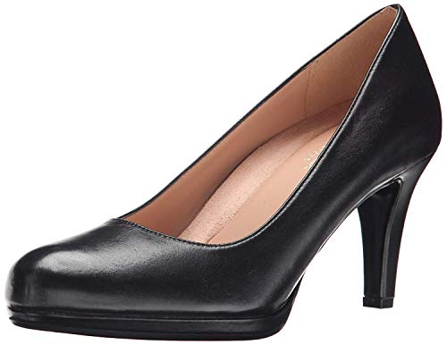 Naturalizer Womens Michelle Classic High Heel Pump ,Black Leather,12