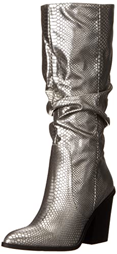 DV Dolce Vita Womens Numbra Fashion Boot, Silver, 8.5 US