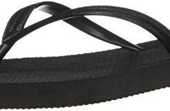 Old Navy Women Beach Summer Casual Flip Flop Sandals Black, 8