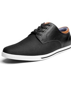 Bruno Marc Mens Oxfords Sneakers Casual Dress Shoes, Black – 11 (RIVERA-01)
