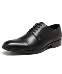 Bruno Marc Men’s Oxford Dress Shoes, Black/SBOX222M, Size 10.5