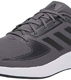 adidas Men’s Runfalcon 2.0 Running Shoe, Grey/Black/Grey, 9.5