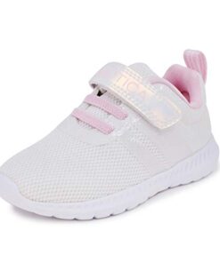 Nautica Kids Girls Boys Fashion Sneaker Athletic Running Shoe with Stap for Toddler and Little Kids-Towhee-White Iridescent-10