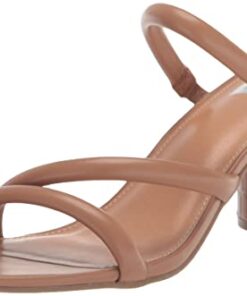 DV Dolce Vita womens Myla Heeled Sandal, Cafe, 8 US