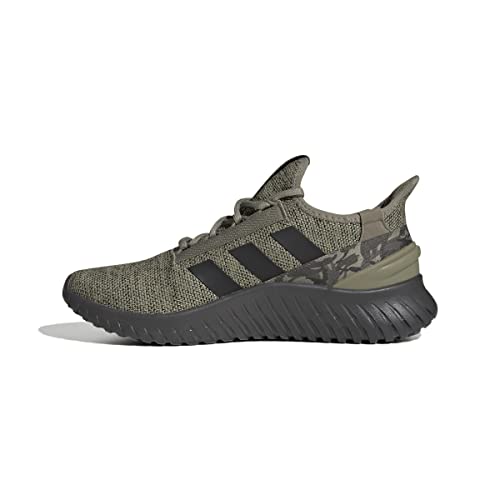 adidas Men’s Kaptir 2.0 Running Shoe, Orbit Green/Black/Black, 12.5