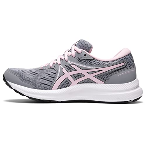 ASICS Women’s Gel-Contend 7 Running Shoes, 9, Sheet Rock/Pink Salt