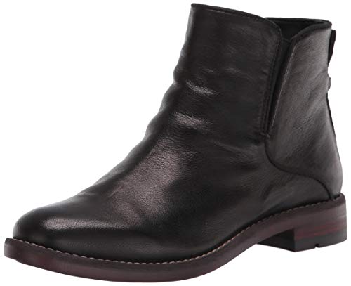 Franco Sarto Women’s Marcus Ankle Boot, Black Leather, 7.5