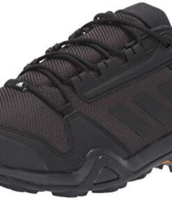 adidas outdoor mens Terrex Ax3 Hiking Boot, Black/Black/Carbon, 10.5 US