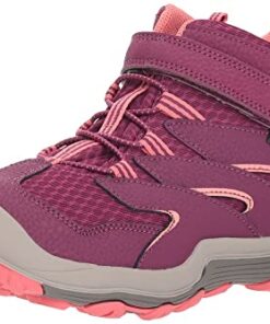 Merrell Chameleon 7 Access MID A/C WTR Hiking Boot, Berry/Coral, 12 US Unisex Little Kid