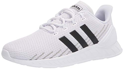 adidas Men’s Questar Flow Nxt Running Shoe, White/Black/Grey, 9