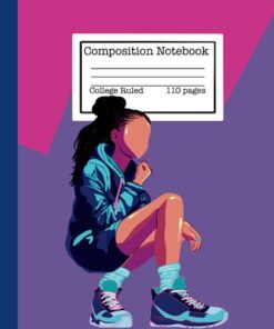 Sneaker Girl Composition Notebook