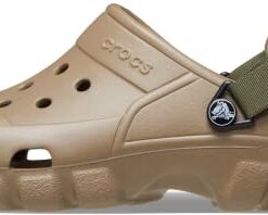 Crocs Crocs Unisex Offroad Sport Clogs, Khaki/Army Green, 12 Men/14 Women