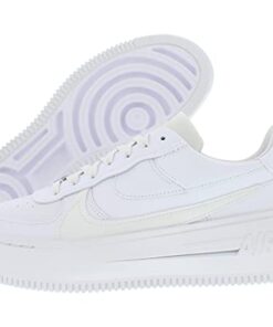 Nike Women’s Air Force One PLT.AF.ORM Sneakers, White/White/Summit White, 7