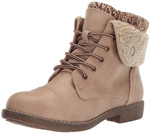 CLIFFS BY WHITE MOUNTAIN Women’s Duena Hiking Style Boot, Natural Multi/Fabric, 8 M