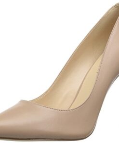 Nine West Women’s Tatiana Pump, Natural Leather, 9