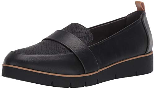 Dr. Scholl’s Shoes Women’s Webster Slip On Loafer, Black, 8.5 Wide US