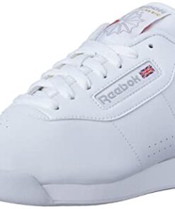 Reebok Women’s Princess Sneaker, White, 9 W