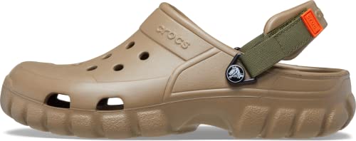 Crocs Crocs Unisex Offroad Sport Clogs, Khaki/Army Green, 11 Men/13 Women