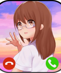 Girl Anime Video Call – Simulate call with Girl Anime – Prank Video Call & Voice Call from evil Horror – Gift Prank For Kids ❌ (NO ADS)