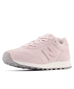 New Balance Women’s 515 V3 Sneaker, Stone Pink/White/Shadow Grey, 7.5