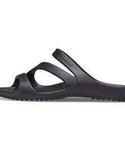 Crocs Women’s Kadee II Sandals, Black, 9
