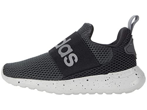 adidas Lite Racer Adapt 4.0 Running Shoes, Grey/Grey/Black, 4 US Unisex Big Kid