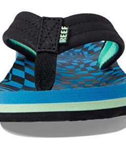 Reef Kids Boys Sandals, Kids Ahi, Swell Checkers, 3