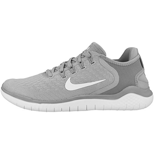 Nike Men’s Free Rn 2018 Running Shoe, Grey Wolf Grey White White Volt 003, 11.5