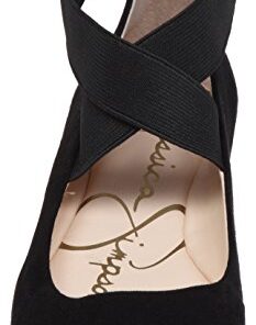 Jessica Simpson womens Mandalaye Ballet Flat, Black, 8.5 US