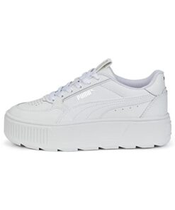 PUMA Karmen Rebelle Sneaker, White White, 13 US Unisex Little Kid