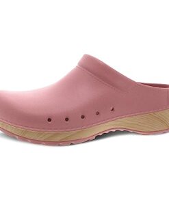 Dansko Kane Slip-On Mule Clog for Women – Lightweight Cushioned Comfort and Removable EVA Footbed with Arch Support – Easy Clean Uppers Kane Rose 8.5-9 M US