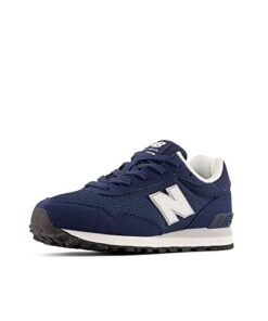 New Balance Kid’s 515 V1 Lace-up Sneaker, Nb Navy/White, 4 Big Kid