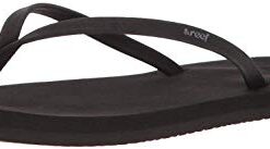 Reef womens Bliss Nights Flip Flop, Black, 9 US