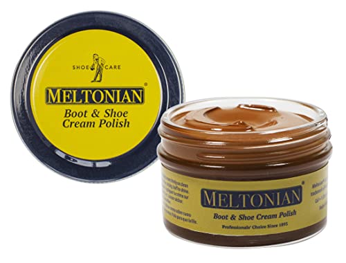 Meltonian Cream | Medium Brown 11 | Quality Shoe Polish for Leather | 1.7 OZ Jar