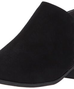 Dr. Scholl’s Shoes womens Brief -Ankle Ankle Boot, Black Microfiber Suede, 7 US