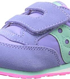 Saucony Unisex-child Baby Jazz Hook & Loop , PERIWINKLE, 9 M