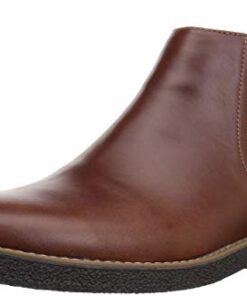 Deer Stags Men’s Rockland Dress Comfort Chelsea Boot/Redwood/Dark Brown/ 11 / Medium