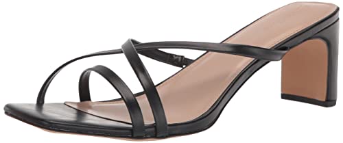 The Drop Women’s Amelie Strappy Square Toe Heeled Sandal, Black, 13