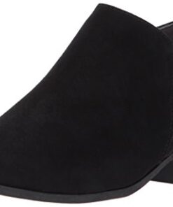 Dr. Scholl’s Shoes womens Brief -Ankle Ankle Boot, Black Microfiber Suede, 8.5 Wide US