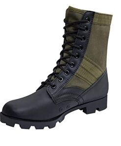 Rothco 8” GI Type Jungle Boot, Olive Drab, Regular 10