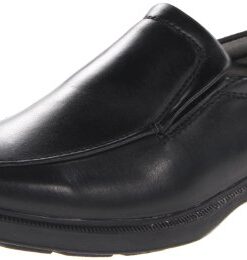 Deer Stags Men’s Greenpoint Dress Comfort Slip-on Loafer / Black / 14 / Wide