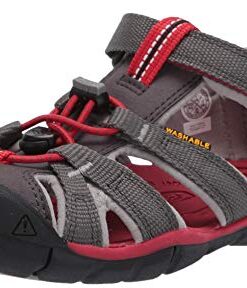 KEEN Seacamp 2 CNX Closed Toe Sandals, Magnet/Drizzle, 7 US Unisex Big Kid