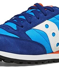 Saucony Jazz Original Sneaker, Blue/Orange, 3 US Unisex Big Kid