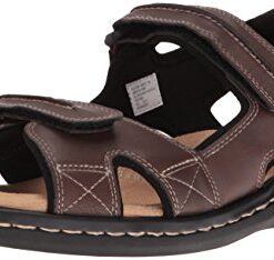 Dockers Men’s Newpage Sandal, Briar, 11 EE US